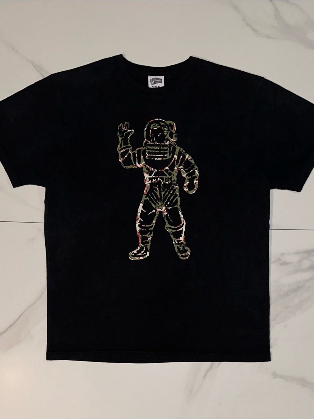 Billionaire Boys Club Bonsai Astro Tee Washed Black Size XL